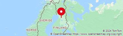 Kort over Finland